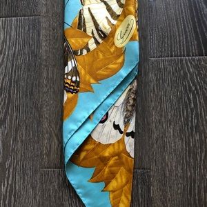 Vintage authentic Gucci Silk Scarf